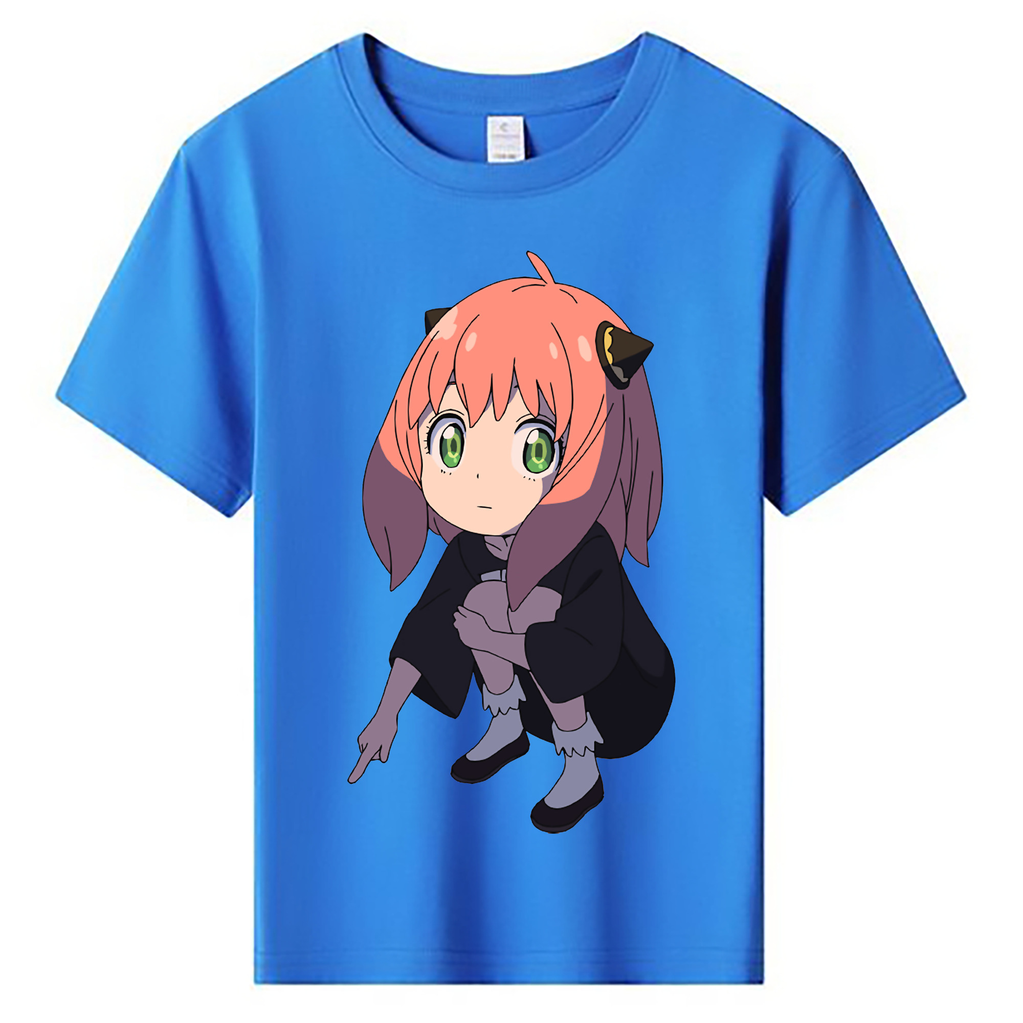 （画像用） SPY×FAMILY间谍家家酒 綿100％キッズTシャツ（フロントプリント）